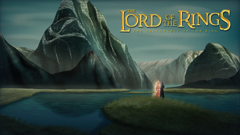Movie Poster - Aragorn & Arwen