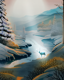 Postcard - Warm Winter