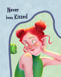 Book Cover - Never been Kissed